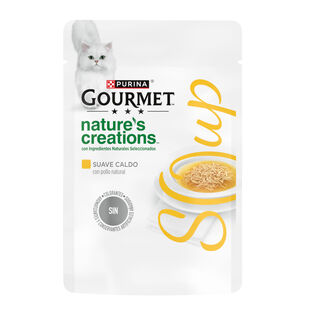 Gourmet Nature’s Creations Sopa de frango para gatos
