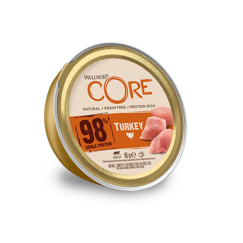 85 g Wellness Core peru terrina para gatos,  Imagem número 1 85 g Wellness Core peru terrina para gatos, , large Imagem número 1