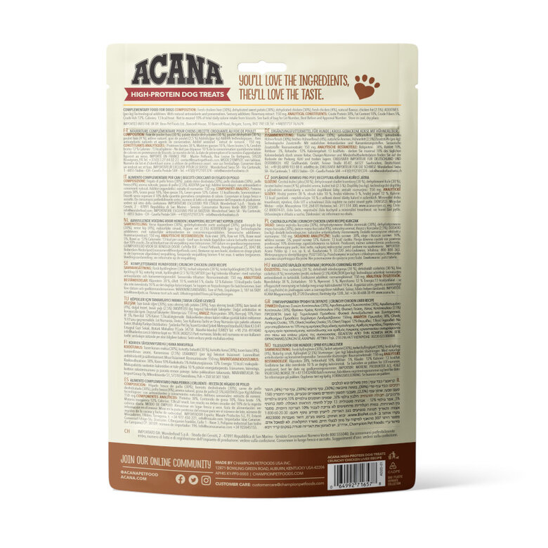 Acana biscoitos High Protein frango para cães, , large image number null