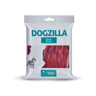 Dogzilla tiras de pato para cães