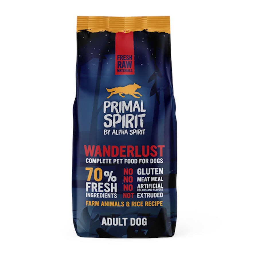 12 kg Primal Spirit Wanderlust Ra&ccedil;&atilde;o para c&atilde;es, , large Imagem n&uacute;mero 1