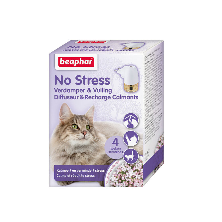 Beaphar No Stress difusor e Recargas de Aroma Suavizantes de Gato,  Imagem número 1 Beaphar No Stress difusor e Recargas de Aroma Suavizantes de Gato, , large Imagem número 1