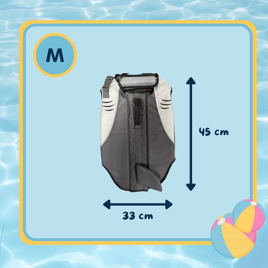 Colete salva-vidas Summer Vibes Shark para c&atilde;es, , large Imagem n&uacute;mero 5