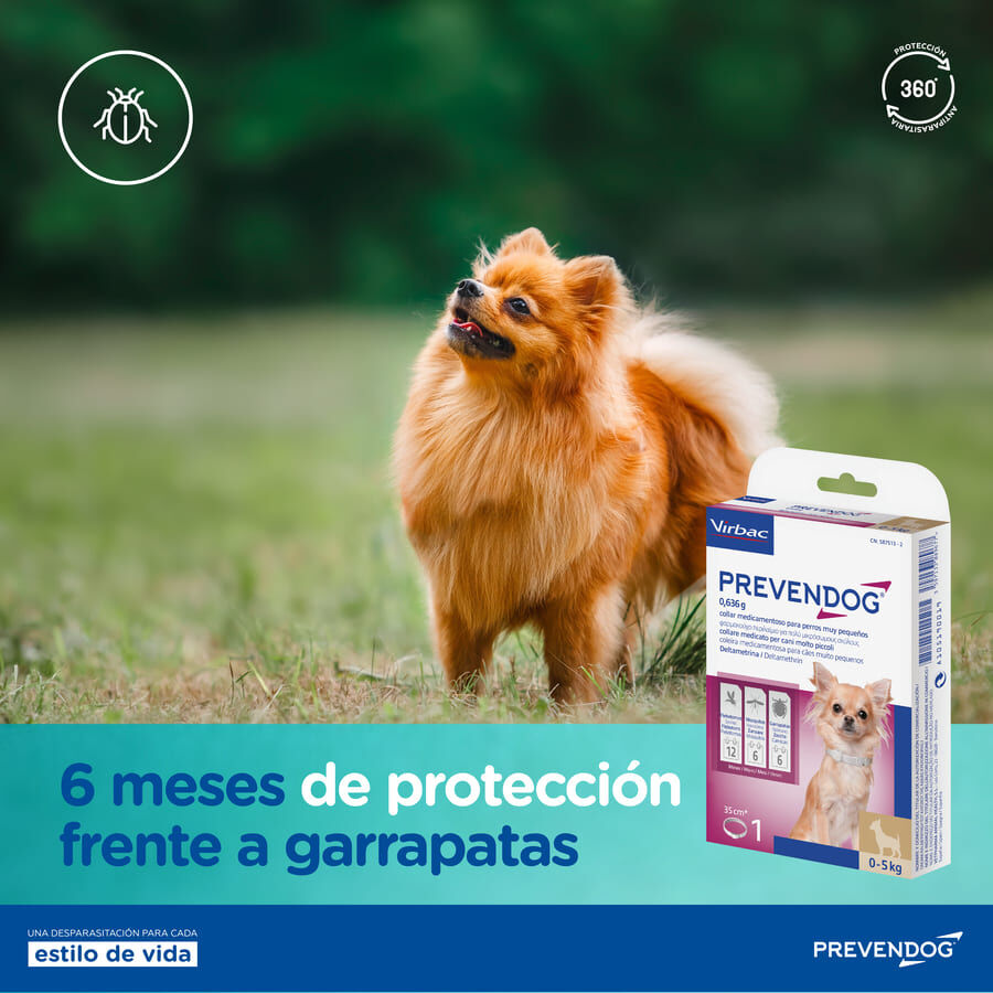 Virbac Prevendog Coleira Antiparasit&aacute;ria para c&atilde;es de porte m&eacute;dio, , large Imagem n&uacute;mero 6