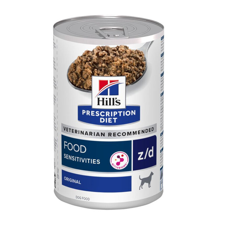 370 g Hill's Prescription Diet Food Sensitives z/d Frango lata para cães,  Imagem número 1 370 g Hill's Prescription Diet Food Sensitives z/d Frango lata para cães, , large Imagem número 1