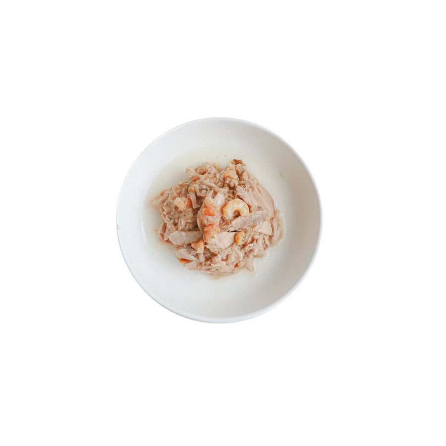 Kit Cat Comida h&uacute;mida de atum e camar&otilde;es em lata para gatos, , large Imagem n&uacute;mero 2