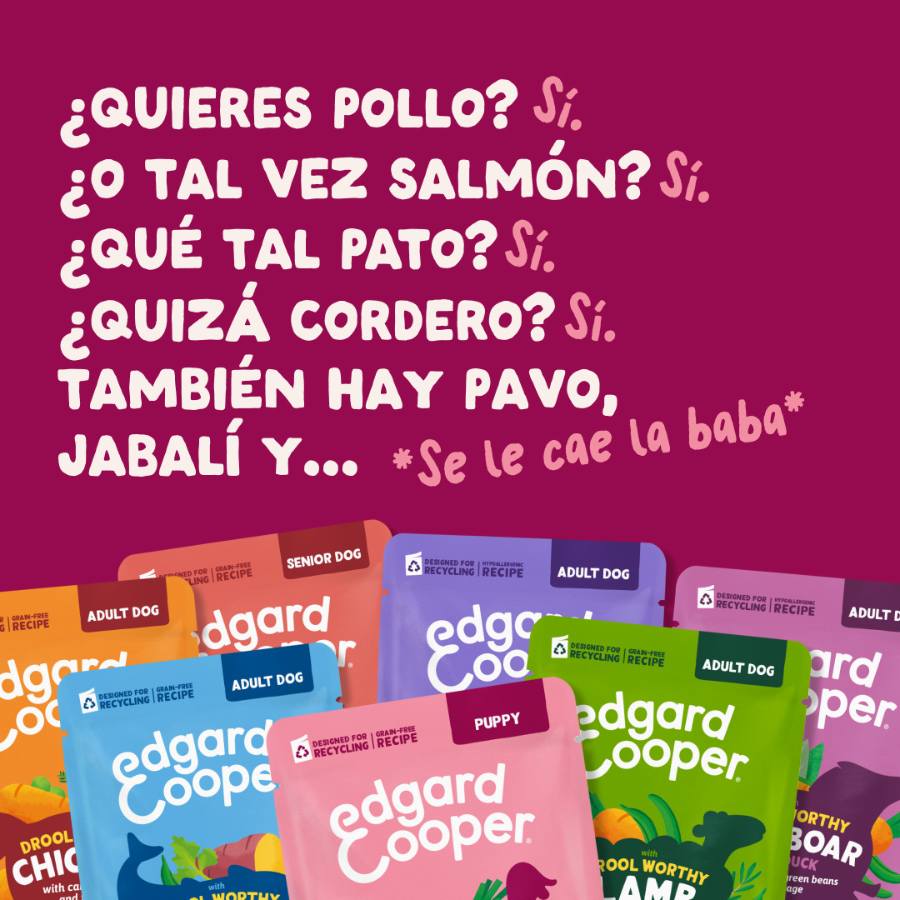 150 g Edgard & Cooper Puppy Grain Free Comida h&uacute;mida de Peru em saquetas para c&atilde;es, , large Imagem n&uacute;mero 6