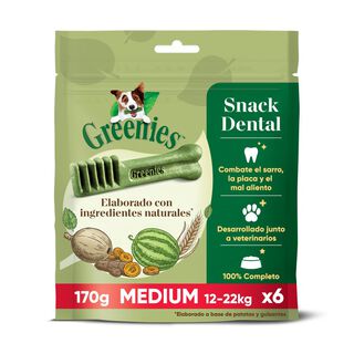 Greenies Medium Snack dentário para perros
