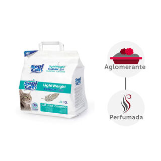 Sepicat LightWeight Classic Spa Areia Aglomerante para gatos