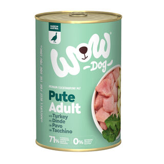 Wow Food Adult Peru em lata para cães