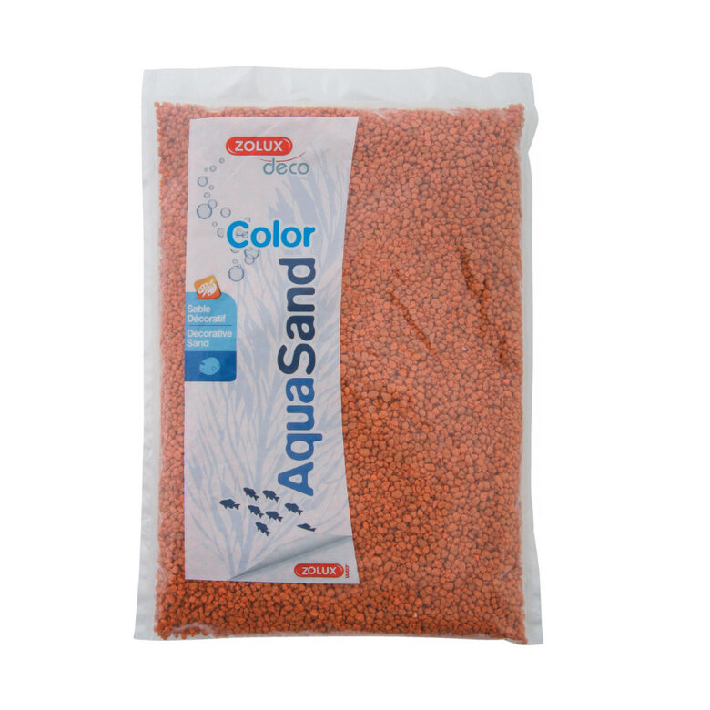 Zolux AquaSand Laranja para aquários,  Imagem número 1 Zolux AquaSand Laranja para aquários, , large Imagem número 1