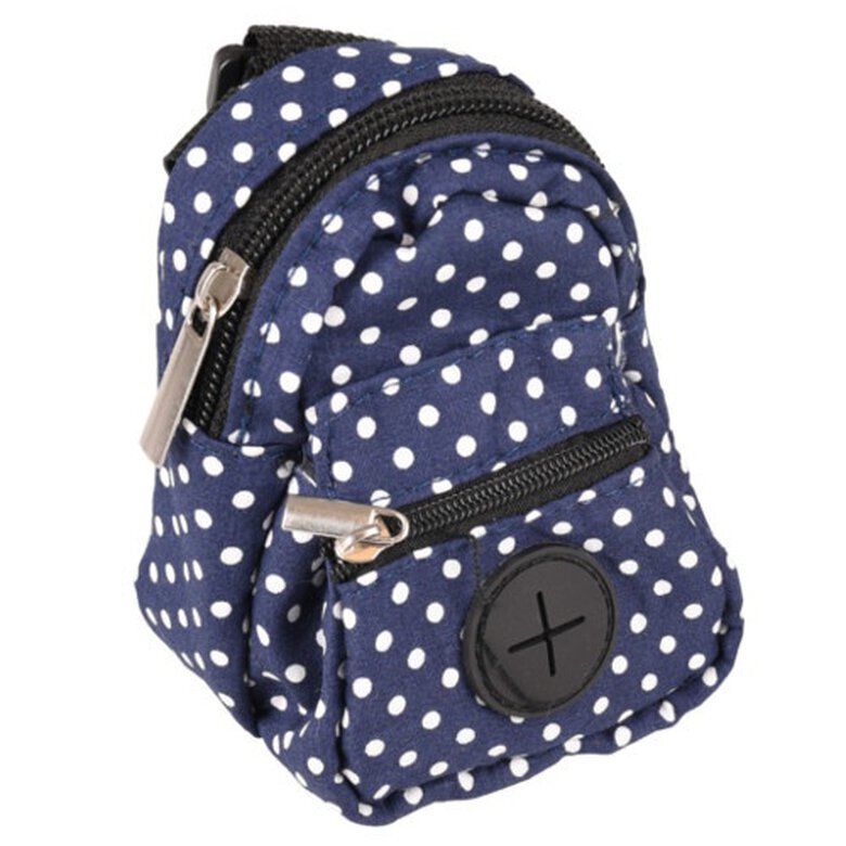 accesorio_perros_flamingo_portabolsas_mochila_azul_FLA44161_M Imagem número 1 Flamingo Portabolsas Mochila Azul para perros Imagem número 1