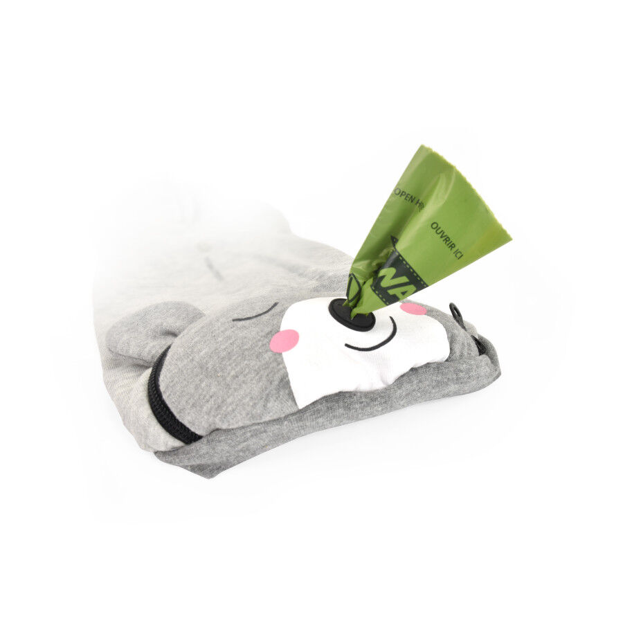 Nayeco Camisola com Capuz e Ursinhos Dispensador de sacos para c&atilde;es, , large Imagem n&uacute;mero 2