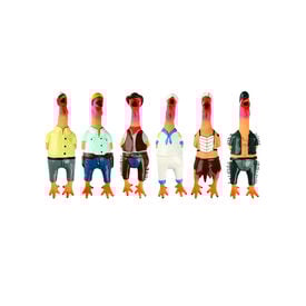 Flamingo Village People Peru brinquedo para cães