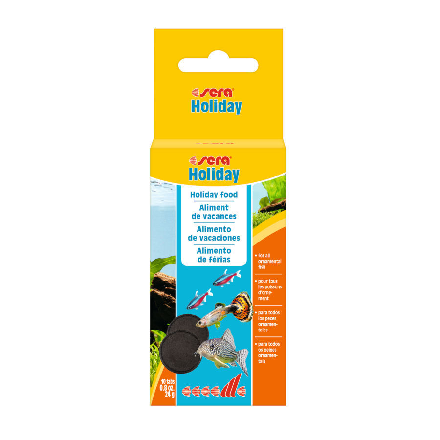 Sera Holiday 10 alimento para peces Imagem n&uacute;mero 1
