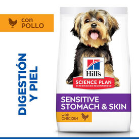 Hill's Small y Mini Science Plan Sensitive Stomach Frango ração para cães