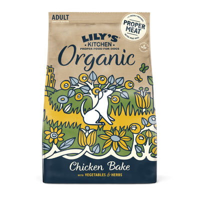 Lily's Kitchen Organic Frango e Legumes ração para cães  