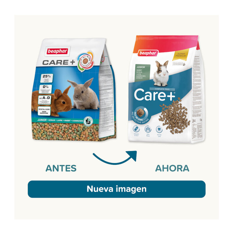 Beaphar Care + ração para coelhos Jr super premium,  Imagem número 2 Beaphar Care + ração para coelhos Jr super premium, , large Imagem número 2