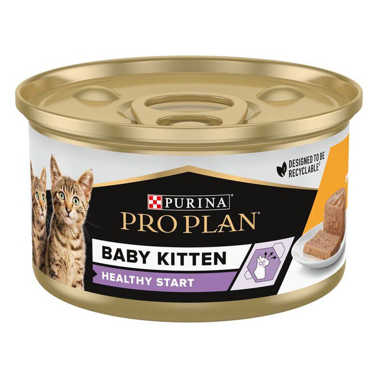 85 g Purina Pro Plan Baby Kitten Mousse lata, , large Imagem n&uacute;mero 1