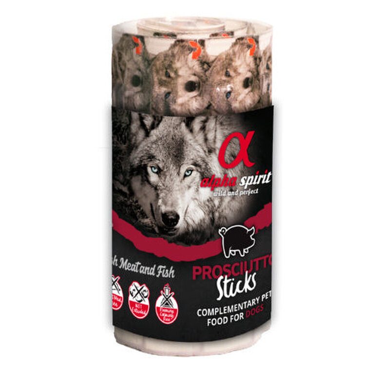Alpha Spirit snack barritas de jamón para perros image number null