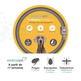 Medicalpet Coleira Antiparasitária para cães