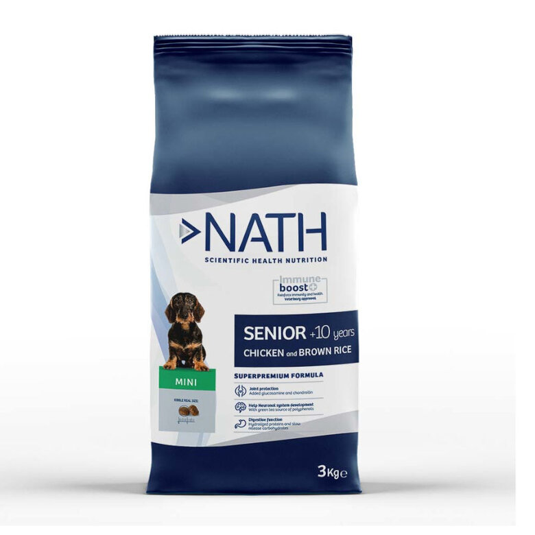 Nath Senior Mini ração para cães, , large image number null