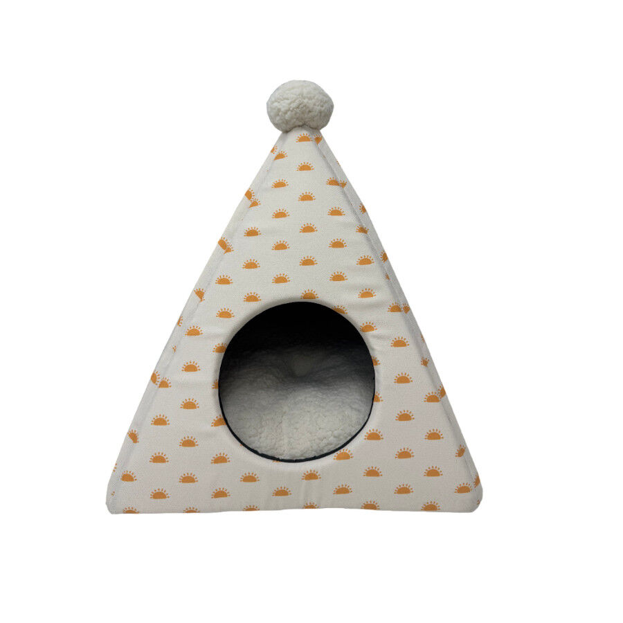 Leeby Cama pir&acirc;mide sol para gatos, , large Imagem n&uacute;mero 2