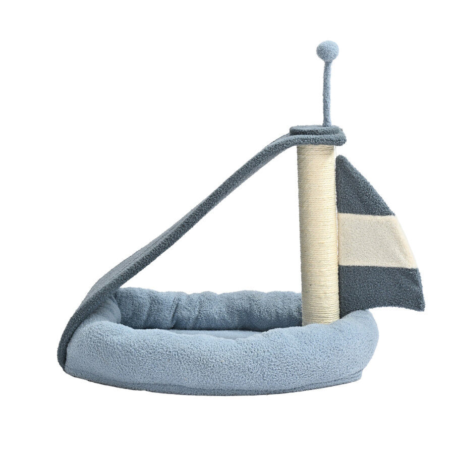 Leeby Koko arranhador com cama e brinquedo para gatinhos, , large Imagem n&uacute;mero 4