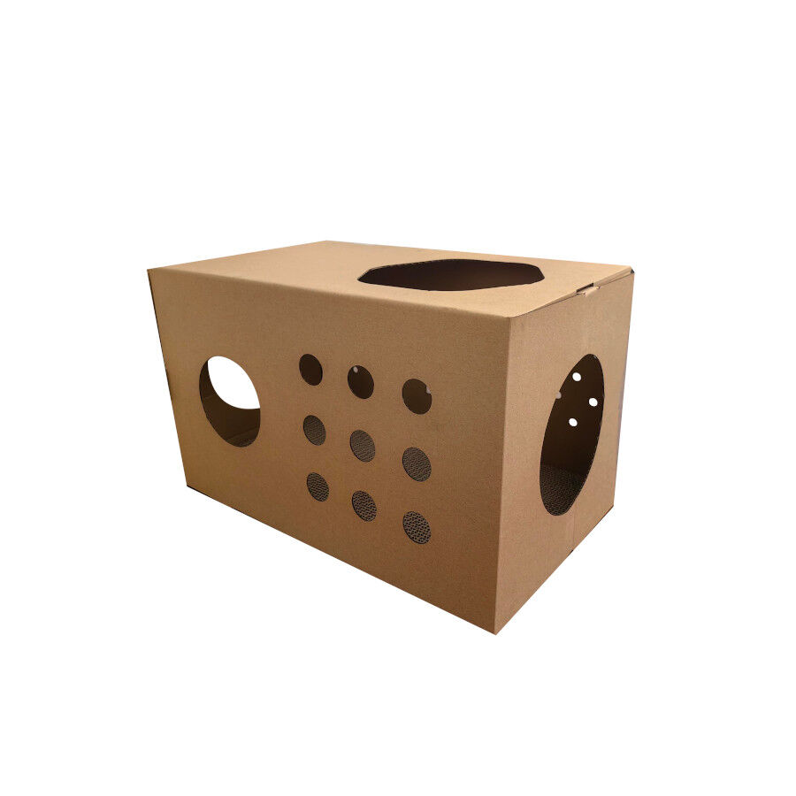 Catshion Alicia Arranhador em forma de Caixa de Cart&atilde;o para gatos, , large Imagem n&uacute;mero 1