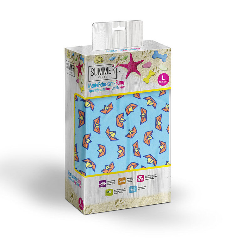 Summer Vibes Funny Tapete Refrescante para cães e gatos,  Imagem número 2 Summer Vibes Funny Tapete Refrescante para cães e gatos, , large Imagem número 2