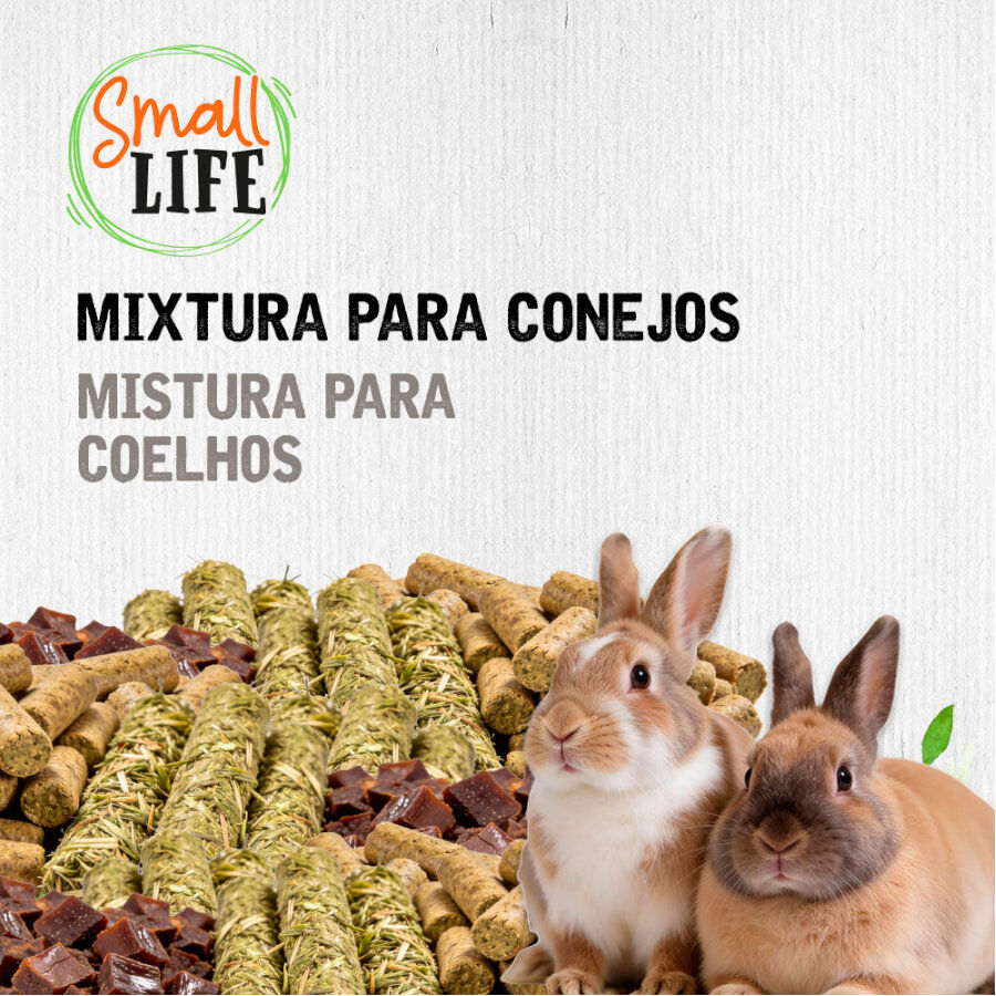 3.3 kg Small Life Mixtura Cubos para coelhos, , large Imagem n&uacute;mero 3