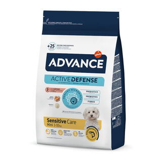 Advance Active Defense Mini Sensitive Salmão e Arroz ração para cães
