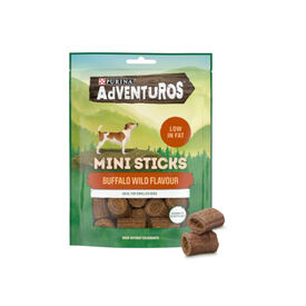 Adventuros Mini Sticks Búfalo Selvagem para Cães