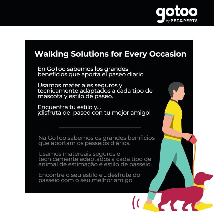 Gotoo Peitoral anti-pux&atilde;o rosa para c&atilde;es, , large Imagem n&uacute;mero 8