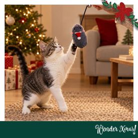 Wonder Christmas Rato Brinquedo para gatos