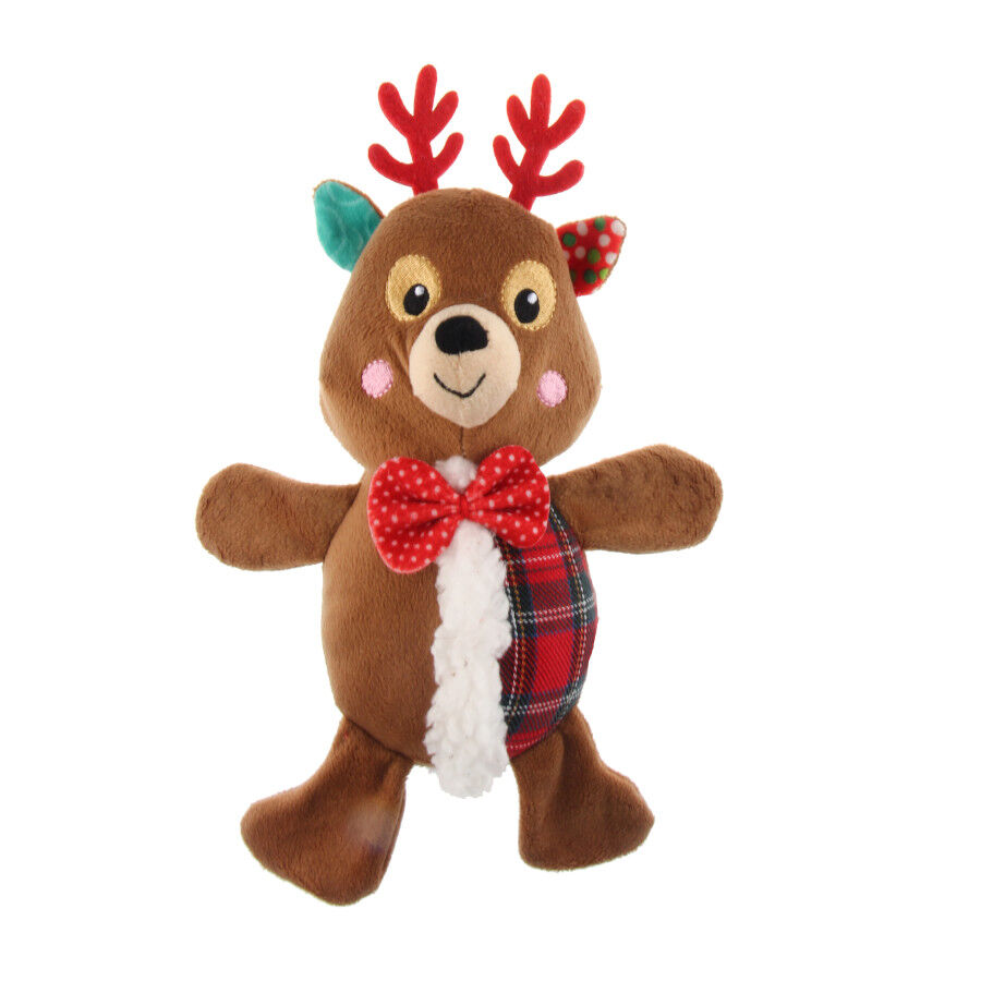 Guau Christmas Peluche Rena para c&atilde;es, , large Imagem n&uacute;mero 1