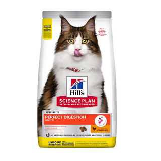 Hill’s Adult Science Plan Perfect Digestion Frango ração para gatos