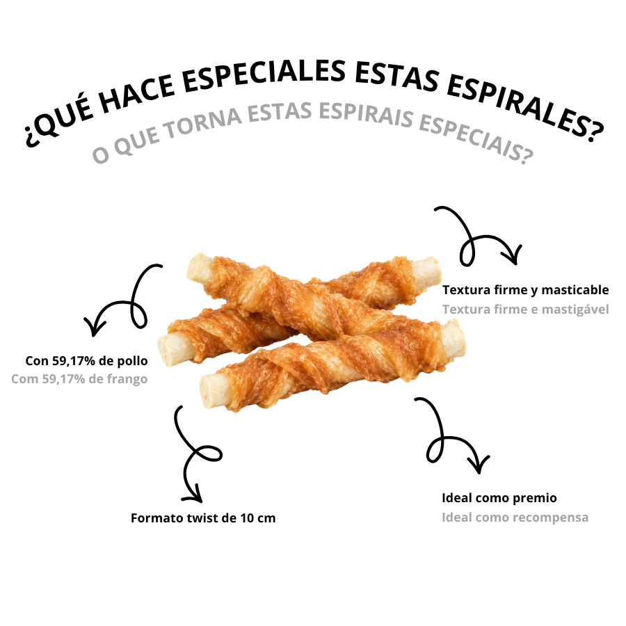 1.5 kg True Origins Wild Espiral de Frango Snack para c&atilde;es, , large Imagem n&uacute;mero 4