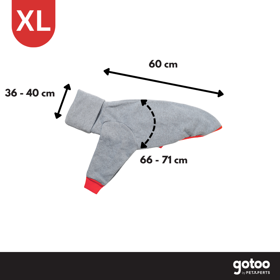 Gotoo Camisola Cinzenta para galgos, , large Imagem n&uacute;mero 4