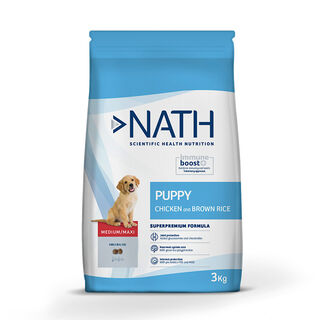 Nath Puppy Medium Maxi Frango ração para cães 