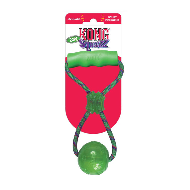 Kong Squeezz Bola com Pega brinquedo para cães, , large image number null