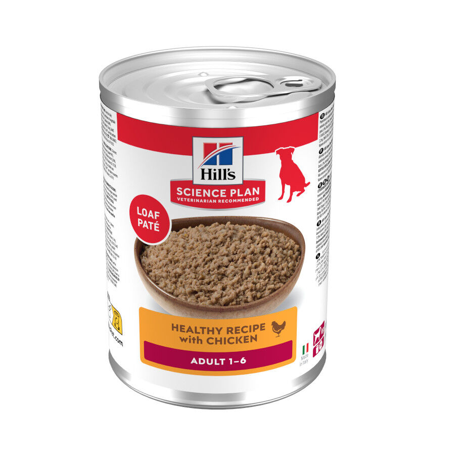 370 g Hill's Adult Lata sabor frango, , large Imagem n&uacute;mero 1