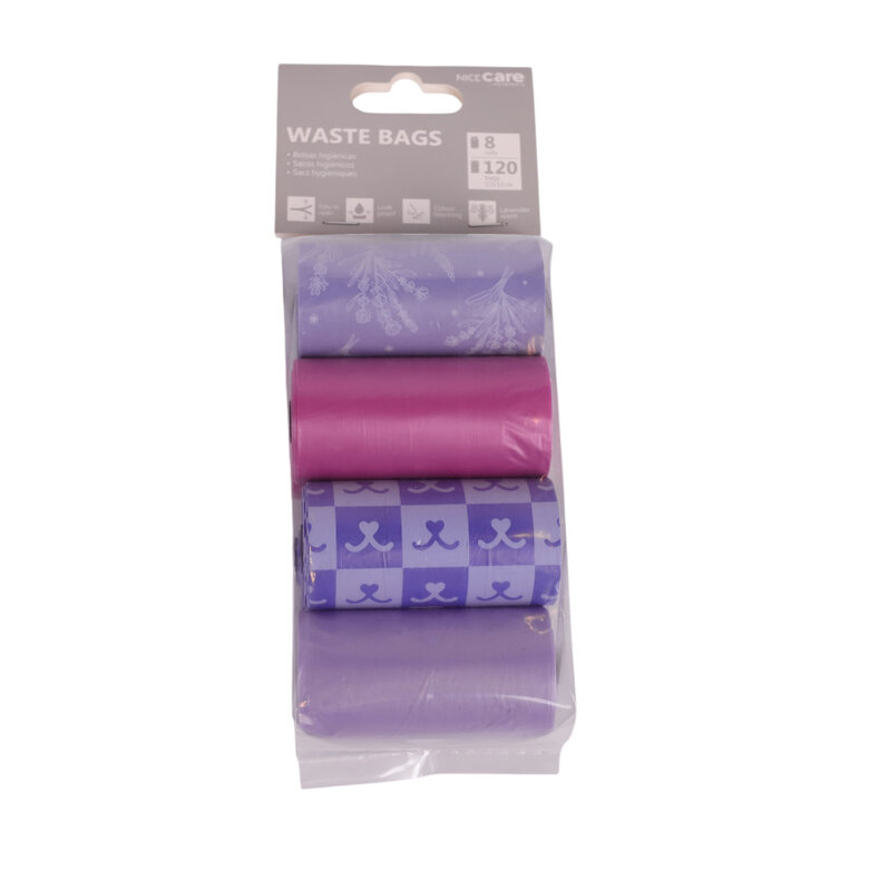 Nice Care Basic Sacos higiénicos lavanda para cães,  Imagem número 4 Nice Care Basic Sacos higiénicos lavanda para cães, , large Imagem número 4