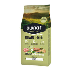 Ownat Prime Adult Ração de frango e peru para gatos
