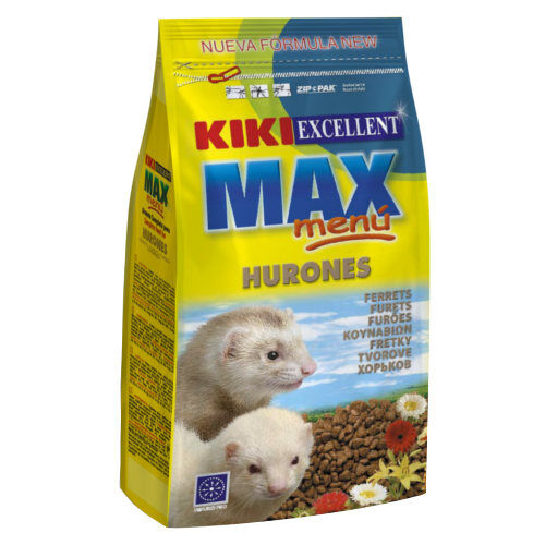 Kiki Max Men&uacute; alimento para hurones Imagem n&uacute;mero 1