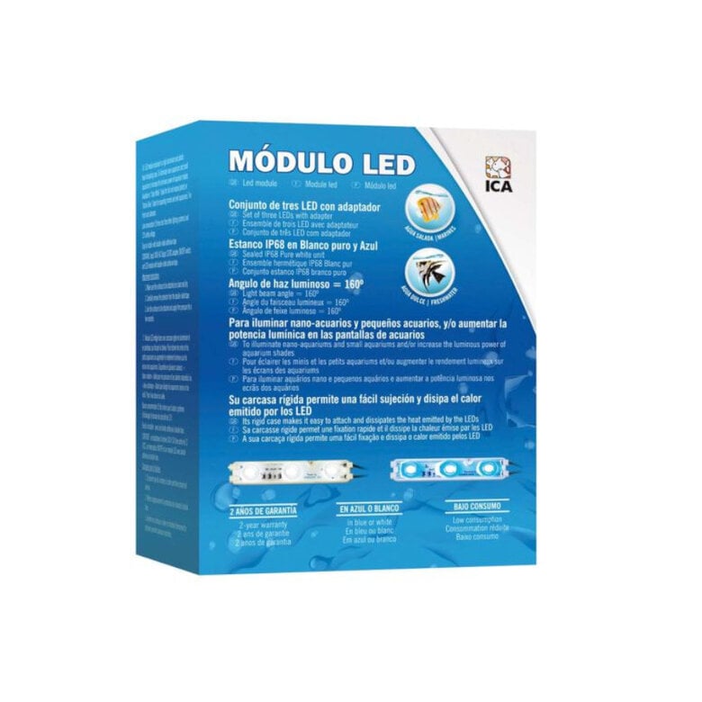 Ica Nano-Aqualed Módulo de Luz LED Branca para aquários,  Imagem número 1 Ica Nano-Aqualed Módulo de Luz LED Branca para aquários, , large Imagem número 1
