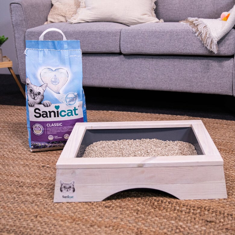 10 L Sanicat Classic Areia Absorvente Alfazema,  Imagem número 5 10 L Sanicat Classic Areia Absorvente Alfazema, , large Imagem número 5