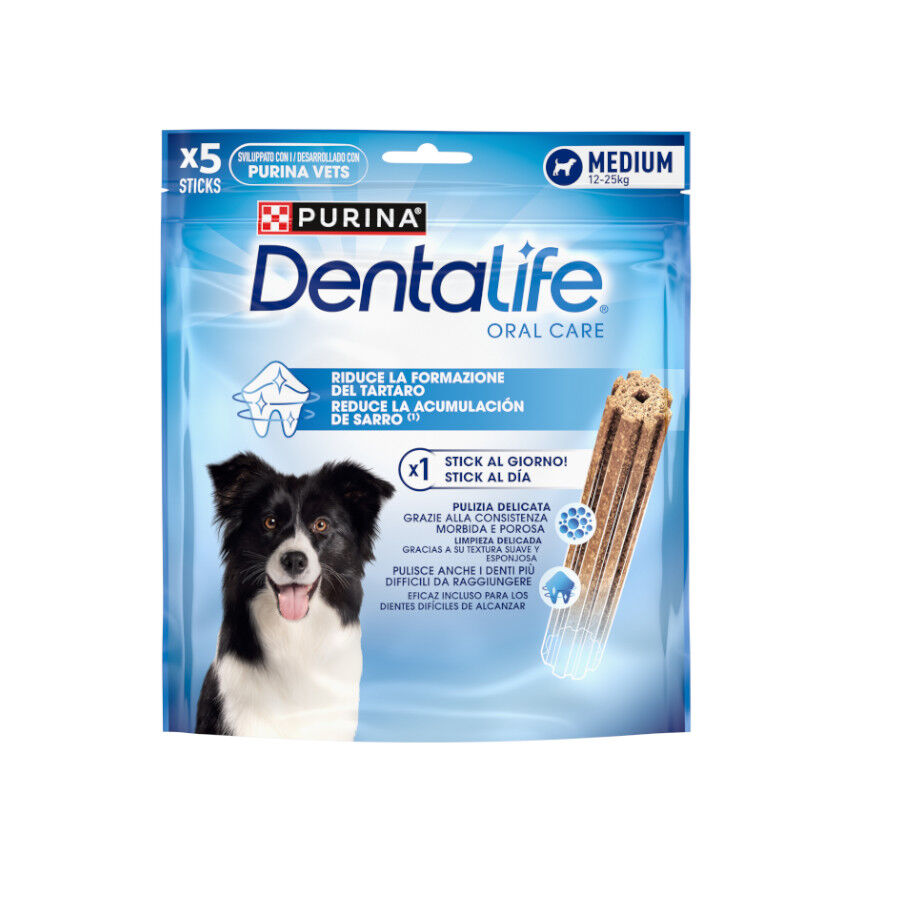 15 sticks Purina Dentalife Medium Multipack para c&atilde;es ra&ccedil;a m&eacute;dia Pack poupan&ccedil;a!, , large Imagem n&uacute;mero 1
