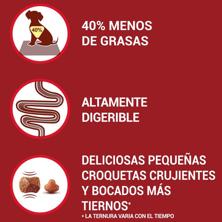 1.5 kg Purina One Adult Mini Weight Control Sterilised Peru e Arroz ra&ccedil;&atilde;o para c&atilde;es, , large Imagem n&uacute;mero 2