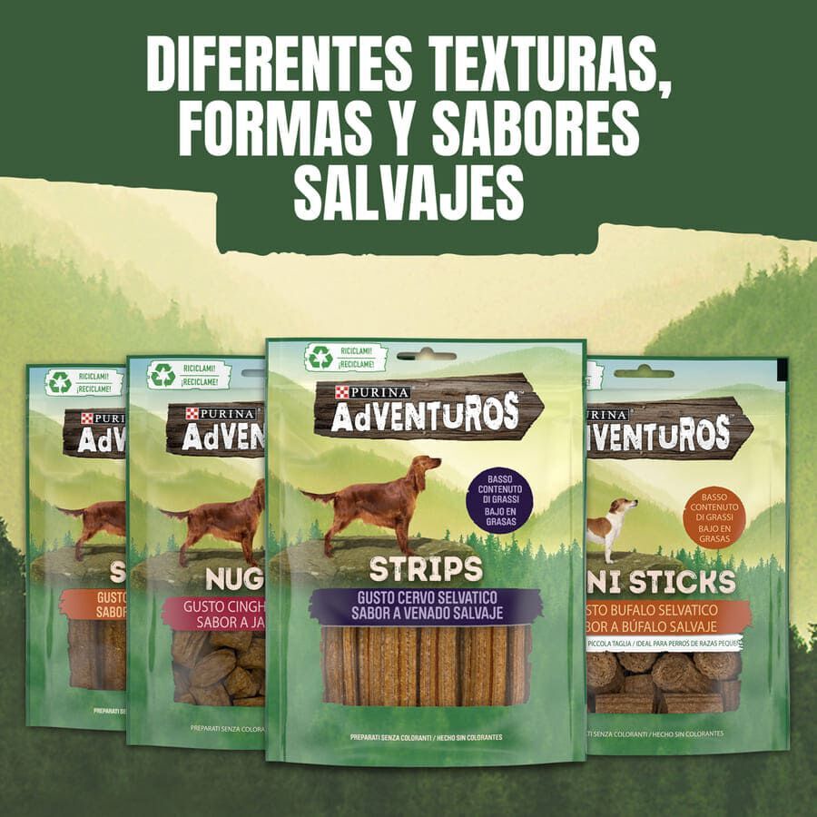 305 g Adventuros Sticks B&uacute;falo para c&atilde;es, , large Imagem n&uacute;mero 10